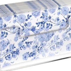 Acrylic Guest Towel Holder Tray for Bathroom – Vertical Paper Towel Holder